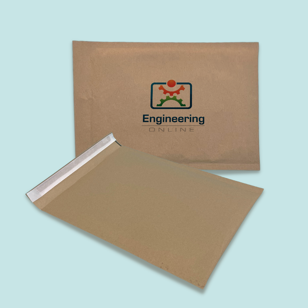 Customised Printed Honeycomb Kraft Padded Envelopes - 240x340mm