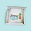 Customised Printed White Postal Boxes - 220x190x20mm